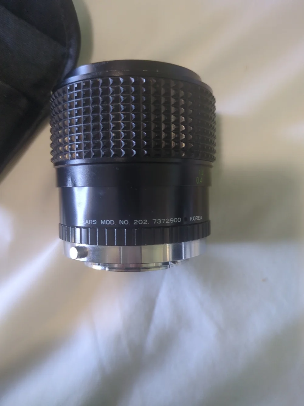 Sears camera lens